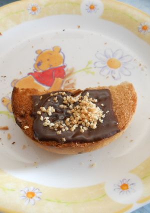 スライス生チョコのヘルシースイーツランチ-レシピのメイン写真