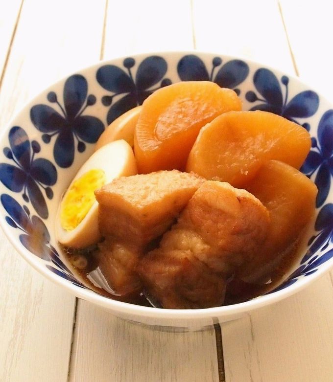 味しみる　とろ～っと大根と豚バラの煮物-レシピのメイン写真