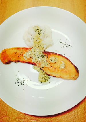 鮭のムニエル〜ポテトムース添え〜-レシピのメイン写真