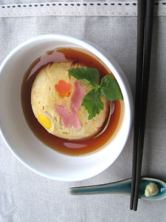 ☆お月見うさぎの豆腐茶巾☆-レシピのメイン写真