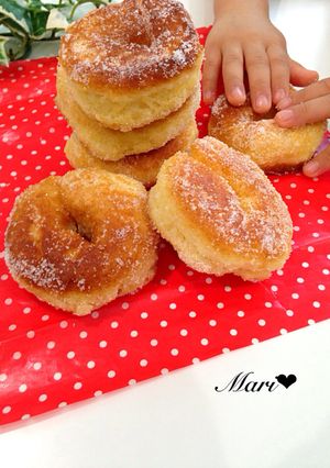 ホットケーキミックスで☆素朴なドーナツ-レシピのメイン写真