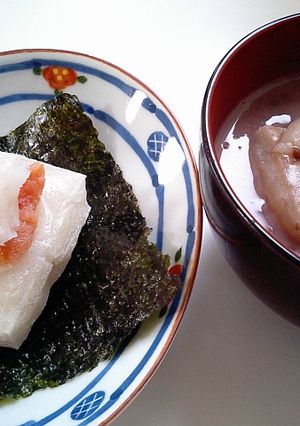 甘しょっぱい餅のある風景-レシピのメイン写真