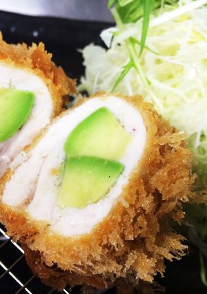 鶏胸肉deアボカドチキンカツ-レシピのメイン写真