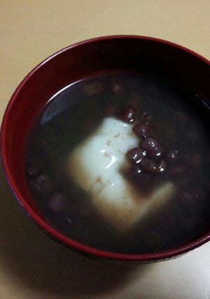 懐かしいお汁粉♪-レシピのメイン写真