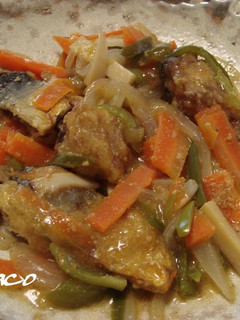 鯖竜田揚げの野菜あんかけ-レシピのメイン写真