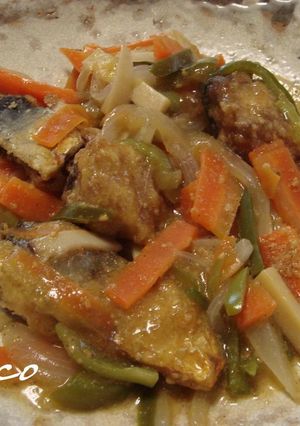鯖竜田揚げの野菜あんかけ-レシピのメイン写真