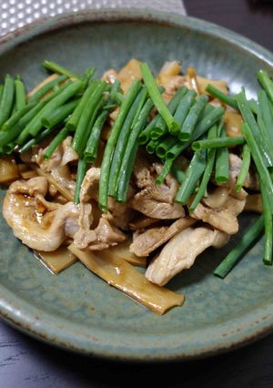 しなちくと豚肉のオイスター炒め-レシピのメイン写真