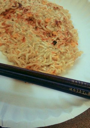 ラーメンアレンジ✾もちもちせんべい-レシピのメイン写真