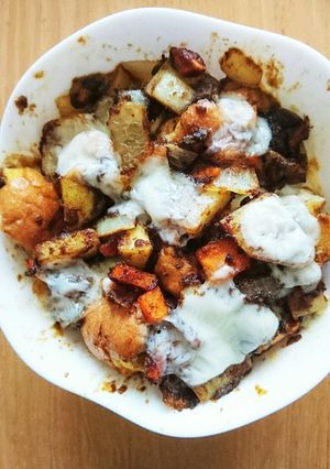 フォークでカレーパン-レシピのメイン写真