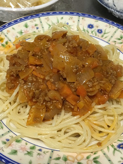 「伊藤園1日分の野菜」でミートソース-レシピのメイン写真