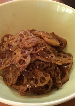 蓮根きんぴら-レシピのメイン写真