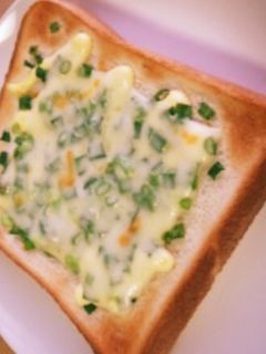 ネギトースト-レシピのメイン写真