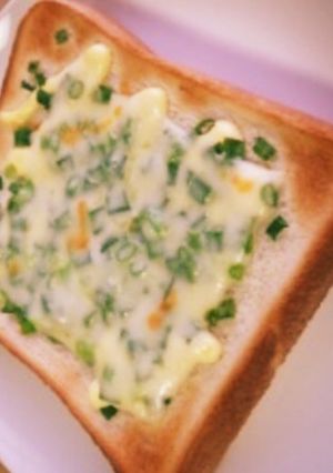 ネギトースト-レシピのメイン写真
