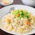 ぬか漬け野菜の玄米炒飯