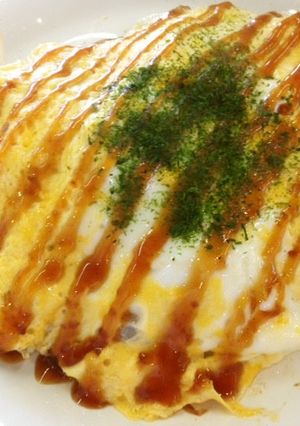 卵とチーズで包む　子供が好きな焼きそば♪-レシピのメイン写真