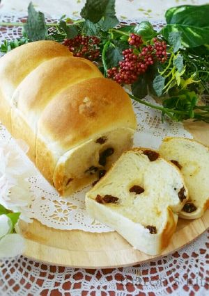 30分で完成⁉不思議パンのレーズン食パン-レシピのメイン写真