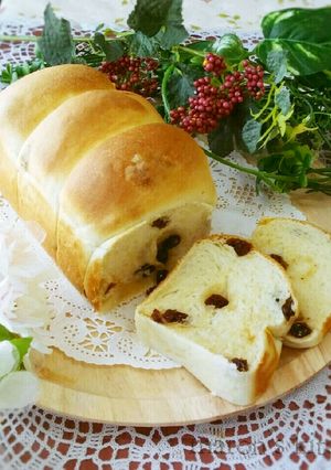 30分で完成⁉不思議パンのレーズン食パン-レシピのメイン写真