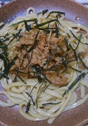 炒めスタミナうどん-レシピのメイン写真