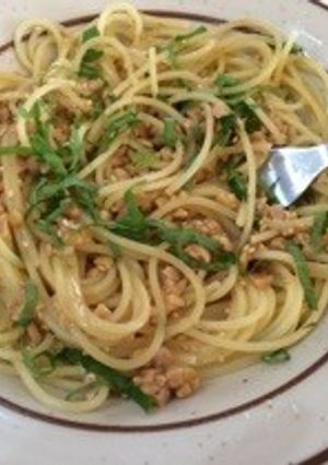 簡単納豆パスタ-レシピのメイン写真