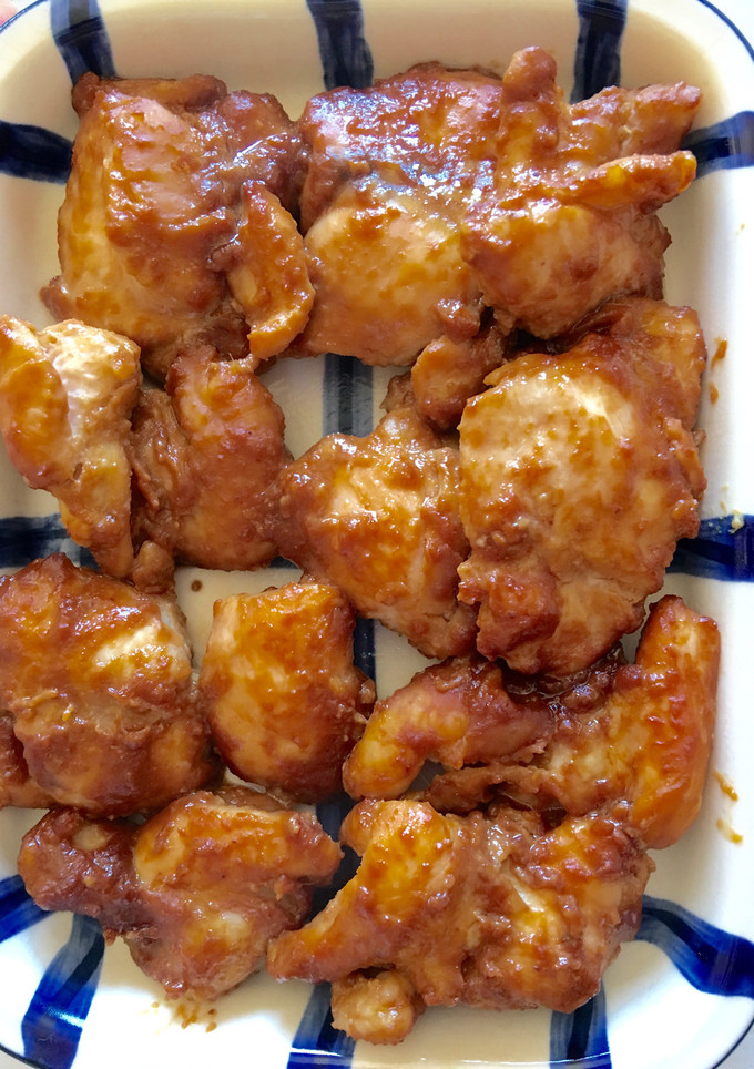 簡単な揚げない味噌味の唐揚げ-レシピのメイン写真