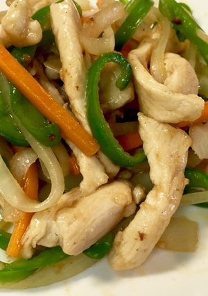 鶏むね肉のチンジャオロース風-レシピのメイン写真