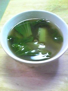 チンゲン菜のオイスター中華スープ-レシピのメイン写真