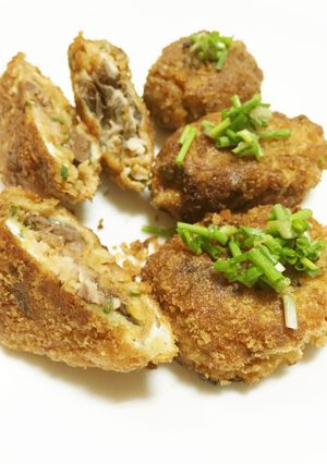 鯖のピリ辛くるみ味噌カツ-レシピのメイン写真