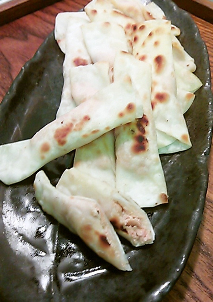 明太子マヨ・ギョウザ皮焼き-レシピのメイン写真