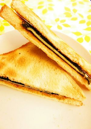☺喫茶店の味☆海苔トーストチーズサンド☺-レシピのメイン写真