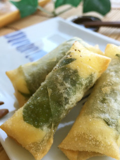 大葉香る✿チーズ春巻き-レシピのメイン写真
