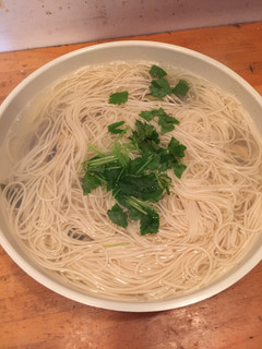 あさりにゅうめん-レシピのメイン写真