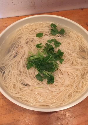 あさりにゅうめん-レシピのメイン写真