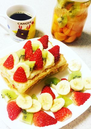 たっぷりフルーツパイ-レシピのメイン写真