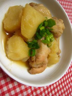 ホクホク♫♬長芋と鶏の煮物-レシピのメイン写真