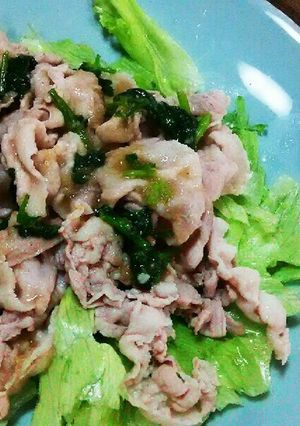 アジアンしゃぶしゃぶサラダ-レシピのメイン写真