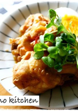 手羽元と煮卵のピリッと甘辛さっぱりっ酢♪-レシピのメイン写真
