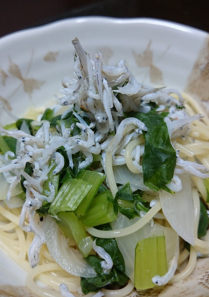 離乳食完了期 シラスと小松菜の和風パスタ-レシピのメイン写真