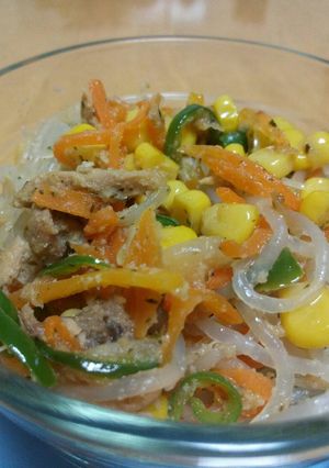 しらたきのガリバタ醤油炒め-レシピのメイン写真