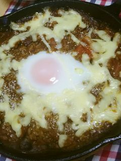リメイク☆スキレットで焼きカレードリア-レシピのメイン写真