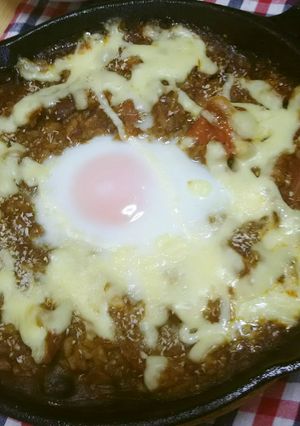 リメイク☆スキレットで焼きカレードリア-レシピのメイン写真