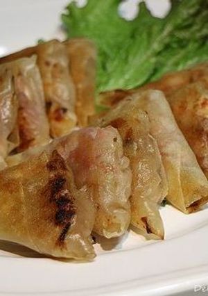 梅香る昆布風味のタコ春巻き-レシピのメイン写真