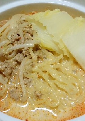 クリーミー豆乳担々麺♪-レシピのメイン写真