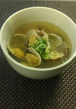 あさりの酒蒸し-レシピのメイン写真