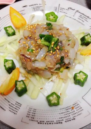 イカと大葉の和風タルタル♡生姜風味♪-レシピのメイン写真