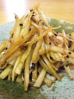 捨てないで!大根の皮deきんぴら♪-レシピのメイン写真