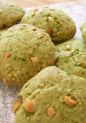 節分の豆とHMでザクザク抹茶クッキー♪-レシピのメイン写真