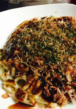 超ヘルシー！野菜てんこ盛り納豆お好み焼き-レシピのメイン写真