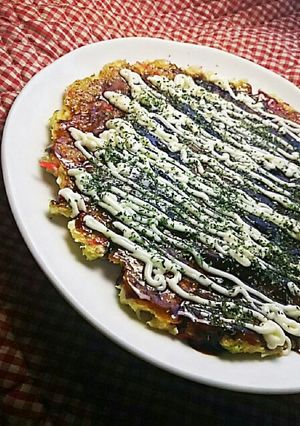 大量キャベツのお好み焼き-レシピのメイン写真