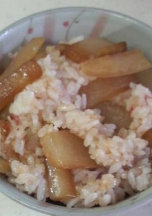 山海ぶしを加えた大根飯-レシピのメイン写真