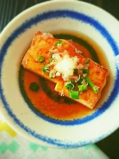 厚揚げには見えない!揚出し豆腐♪-レシピのメイン写真